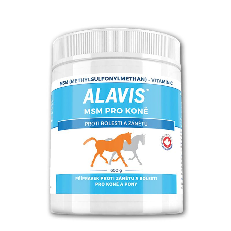 Alavis MSM pro koně 600 g - Obrázek 2