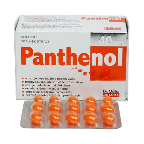Dr. Müller Panthenol 40 mg 60 kapslí - Obrázek 3