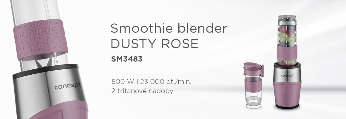 Concept SM3483 smoothie maker Dusty Rose - Obrázek 2