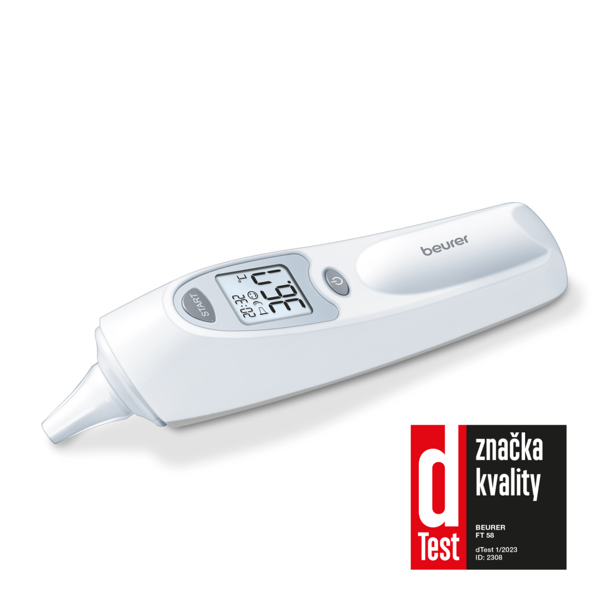 Beurer FT 58 Teploměr digitální do ucha - Obrázek 2
