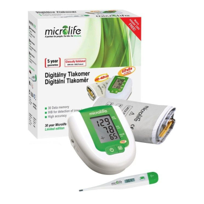 Microlife BP 3AG1 Automatický tlakoměr s teploměrem MT 3001