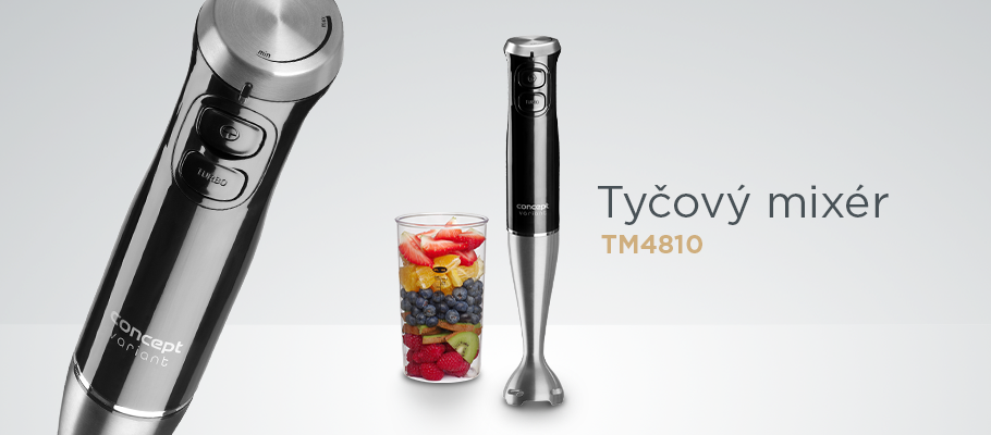 Concept TM4810 tyčový mixér 600 W černý - Obrázek 2