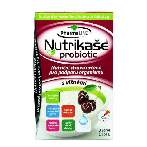 Nutrikaše probiotic s višněmi 3x60 g - Obrázek 2