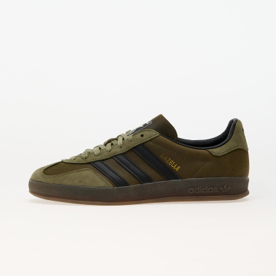 Tenisky adidas Gazelle Indoor Focus Olive/ Core Black/ Gum5 EUR 35 1/3