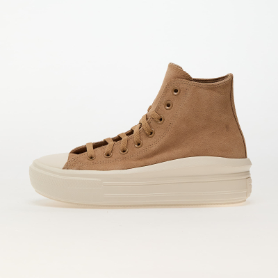 Tenisky Converse Chuck Taylor All Star Move Platform Colorful Suede Coffee Rum/ Egret/ Black EUR 41