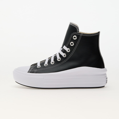 Tenisky Converse Chuck Taylor All Star Move Platform Leather Black/ White/ White EUR 41