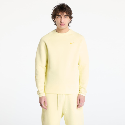 Mikina Nike x NOCTA Tech Fleece Men's Crew Citron Tint/ Vivid Sulfur M