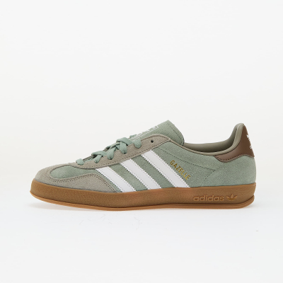 Tenisky adidas Gazelle Indoor Silver Pebble/ Silver Green/ Ftw White EUR 44 2/3
