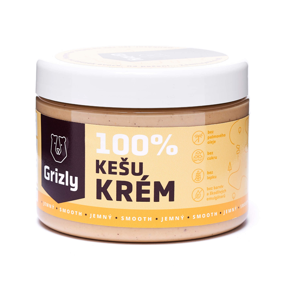 Grizly Kešu krém jemný 500 g - Obrázek 2