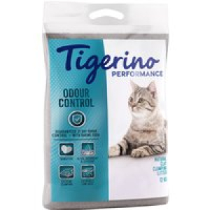 Lettiera Tigerino Performance Odour Control con Bicarbonato (senza profumo) - Set %: 2 x 12 kg