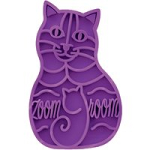 KONG Spazzola massaggio Zoom Groom per gatti - ca. 11,4 x 7 x 3  cm